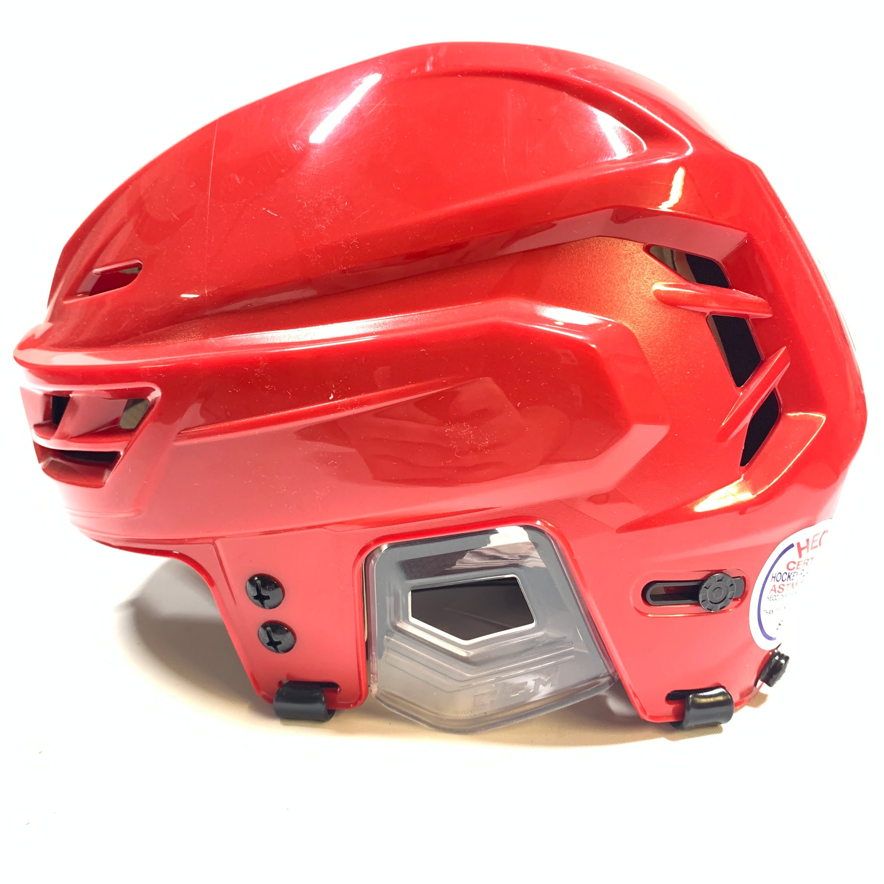 CCM Resistance 110 - Casque de hockey (rouge)